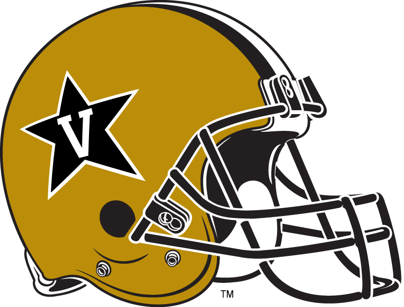 Vanderbilt Commodores 2008-Pres Helmet Logo iron on transfers for T-shirts